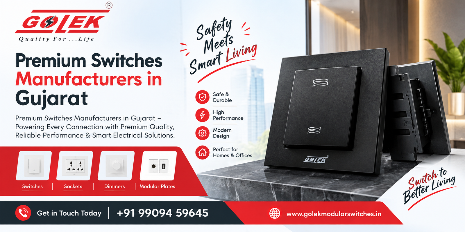 Premium Switches Manufacturers in Gujarat